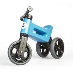 Odrážadlo FUNNY WHEELS Rider Šport modrej 2v1, výška sedla 28 / 30cm nosnosť 25kg 18m + v sáčku