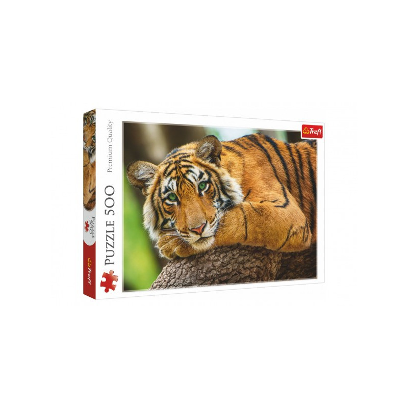 Puzzle Portrét tigra 500 dielikov 48x34cm v krabici 40x27x4,5cm