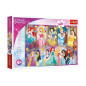 Puzzle Portréty princezien Disney 41x27,5cm 160 dielikov v krabici 29x19x4cm