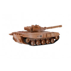 Tank RC 2ks 25cm tanková bitka + dobíjacia pack 27MHZ a 40MHz so zvukom sa svetlom v krabici 50x20