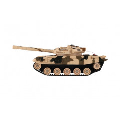 Tank RC plast 27cm 40MHz na batérie + dobíjacie pack so zvukom v krabici 37x17x19cm