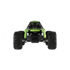 Auto RC buggy terénne zelené 22cm plast 2,4GHz na batérie + dobíjacie pack v krabici 32x16x18cm