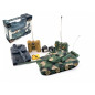 Tank RC 2ks 33cm + dobíjacia pack tanková bitka so zvukom sa svetlom v krabici 42x32x14cm