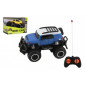 Auto RC mini SUV plast 14cm 27MHz na diaľk. ovl. na bat. sa světl. 2 farby v krab. 16x12x10