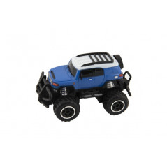 Auto RC mini SUV plast 14cm 27MHz na diaľk. ovl. na bat. sa světl. 2 farby v krab. 16x12x10