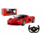 Auto RC Ferrari červené plast 32cm 2,4GHz na diaľk. ovládanie na batérie v krabici 43x19x23cm