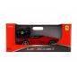 Auto RC Ferrari červené plast 32cm 2,4GHz na diaľk. ovládanie na batérie v krabici 43x19x23cm