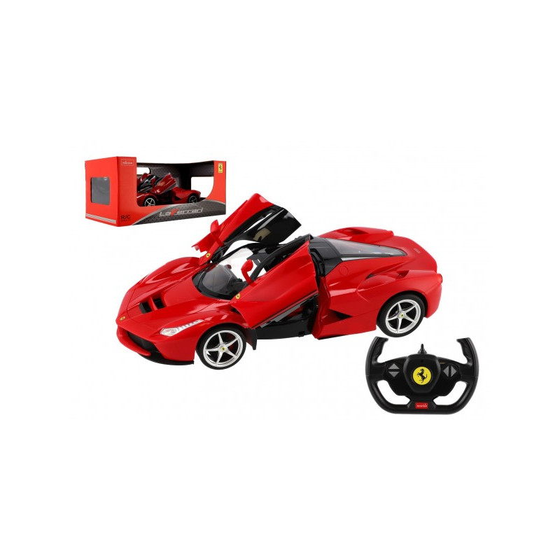 Auto RC LaFerrari plast 32cm 2,4GHz na diaľk. ovládanie na batérie v krab. 43x19x23cm