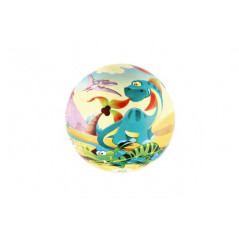 Lopta nafúknutá dinosaurus vinyl priemer 22cm v sieťke