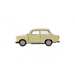 Auto Welly Trabant 601 Klasic kov/plast 11cm 1:34-39 na voľný chod 4 farby v krabičke 15x7x7cm