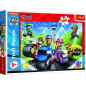 Puzzle Tlapková patrola na motorkách/Paw patrol 100 dielikov 41x27,5cm v krabici 29x19x4cm