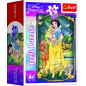 Minipuzzle Krásne princezné/Disney Princess 54dielikov 4 druhy v krabičke 6x9x4cm 40ks v boxe