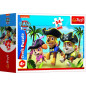 Minipuzzle 54 dielikov Paw Patrol/Tlapková Patrola 4 druhy v krabičke 9x6x3cm 40ks v boxe