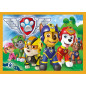 Puzzle 4v1 Prázdniny Tlapková Patrola / Paw Patrol 28,5x20,5cm v krabici 28x28x6cm