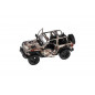 Auto Kinsmart Jeep Wrangler Camo Edition kov/plast 13cm 3 farby na spätné natiahnutie 12ks v boxe