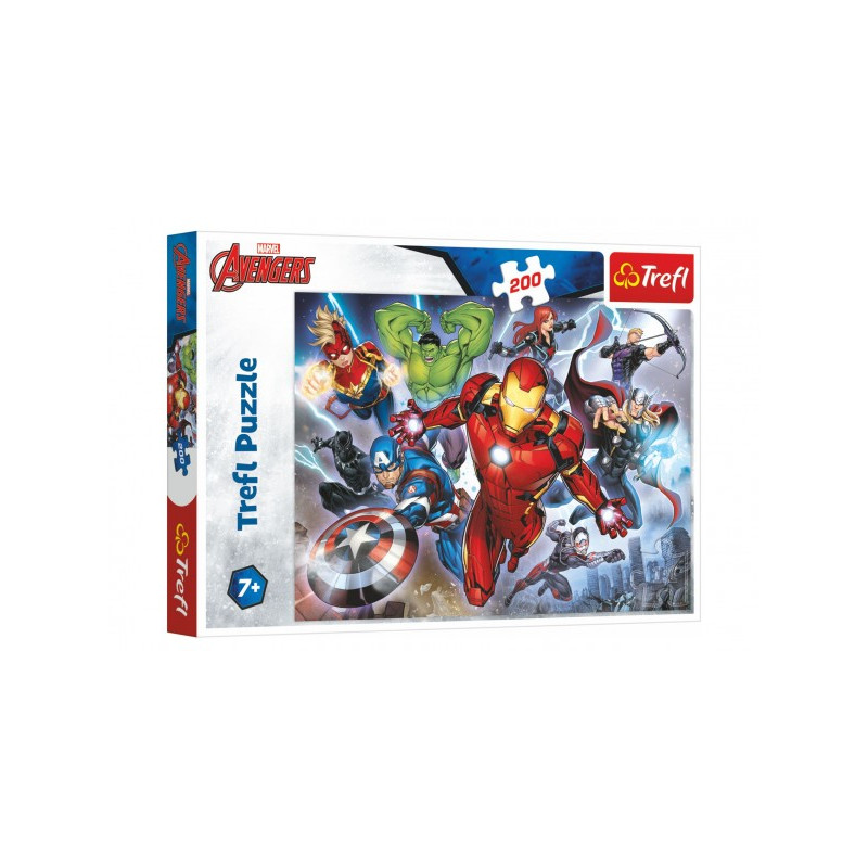 Puzzle Disney Avengers 200 dielikov 48x34cm v krabici 33x23x4cm