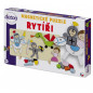 Magnetické puzzle Rytieri v krabici 34x23x3,5cm