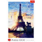 Puzzle Paríž o súmraku 1000 dielikov 48x68, 3cm v krabici 27x40x6cm