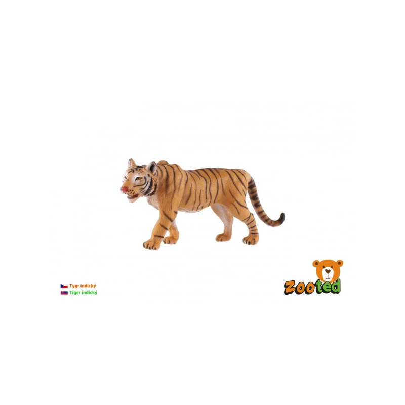 Tiger indický zooted plast 13,5 cm v sáčku