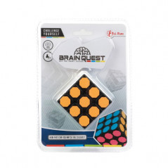 Hlavolam kocka plast 6x6cm v blistri