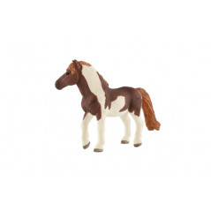 Kôň domáci Shetlandský pony zooted plast 12cm v sáčku