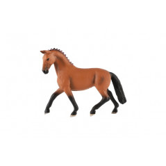 Kôň domáci hnedočierny zooted plast 13cm v sáčku