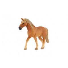 Kôň domáci hnedý zooted plast 13cm v sáčku