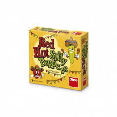 Red Hot Silly Peppers postrehová spoločenská hra v krabičke 13x13x4cm