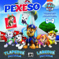 Pexeso v zošite 64ks Tlapková patrola/Paw Patrol 21,5x21,5cm