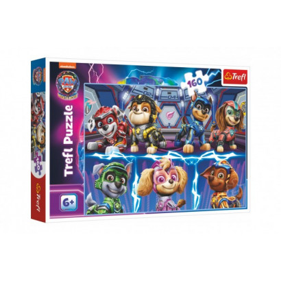 Puzzle Psí priatelia Tlapková patrola / Paw Patrol 41x27, 5cm 160 dielikov v krabici 29x19x4cm