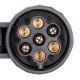 Redukcia zásuvky ťažného zariadenia 50 mm 13 na 7 pin