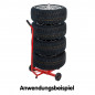 Pojazdný stojan na pneumatiky s krytom Monza