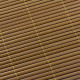 Clona na plot, bambusová rohož z PVC 140x500 cm, hnedá