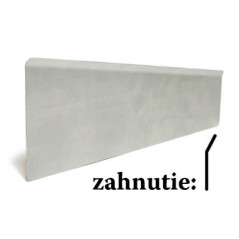 Trapézový rozdeľovač regálu 350 x 130 x 78 mm