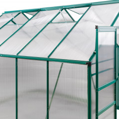 Záhradný skleník Den Haag, 308x252x227 cm, 4 mm