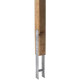 H-kotva na stĺpik 91x60x600 mm