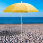 Plážový slnečník 180 cm UV30 Beach, žltý