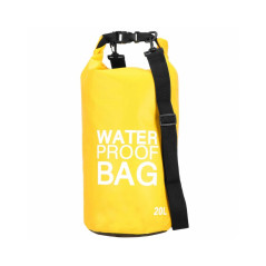 Nepremokavý vak 20l SPRINGOS WATER PROOF BAG žltý