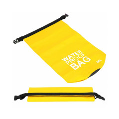 Nepremokavý vak 20l SPRINGOS WATER PROOF BAG žltý