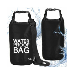 Nepremokavý vak 30l SPRINGOS WATER PROOF BAG čierny