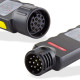 Skúšačka osvetlenia pre autoprívesy 12 V / 13 pin