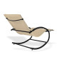 Relaxačné hojdacie lehátko Swing, natur