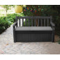 Záhradná lavica Eden Garden Bench 265L šedá