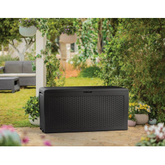 Záhradný box Samoa Rattan Box 270L hnedý