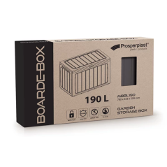 Záhradný box BOARDEBOX antracit 190L