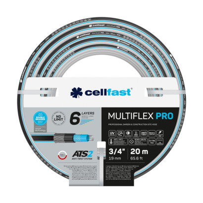 6-vrstvová záhradná hadica MULTIFLEX ATSV 1/2" 30m