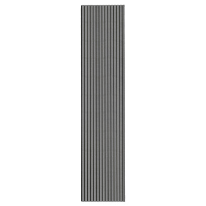 Akustický panel 270x60,5x2,1 cm, tmavo šedý dub