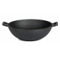 Grilovacie náradie liatinový wok na gril litinová