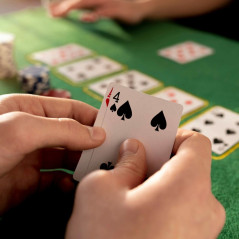 Poker set v alu kufríku 500 žetónov SPRINGOS KG0023