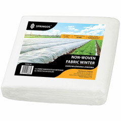 Netkaná agrotextília 1,1m x 10m, zosilnená, biela SPRINGOS AG0018